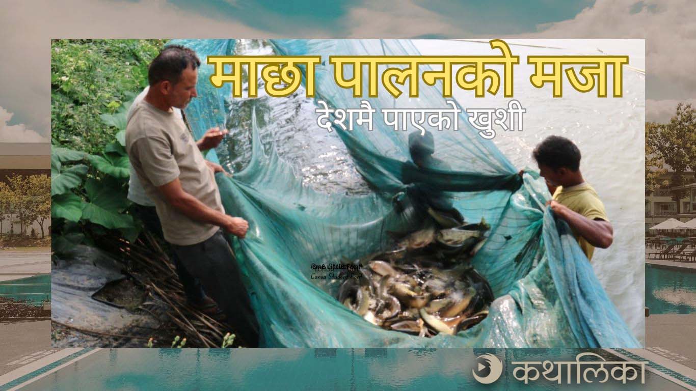 माछापालनबाट मिलेको मजा