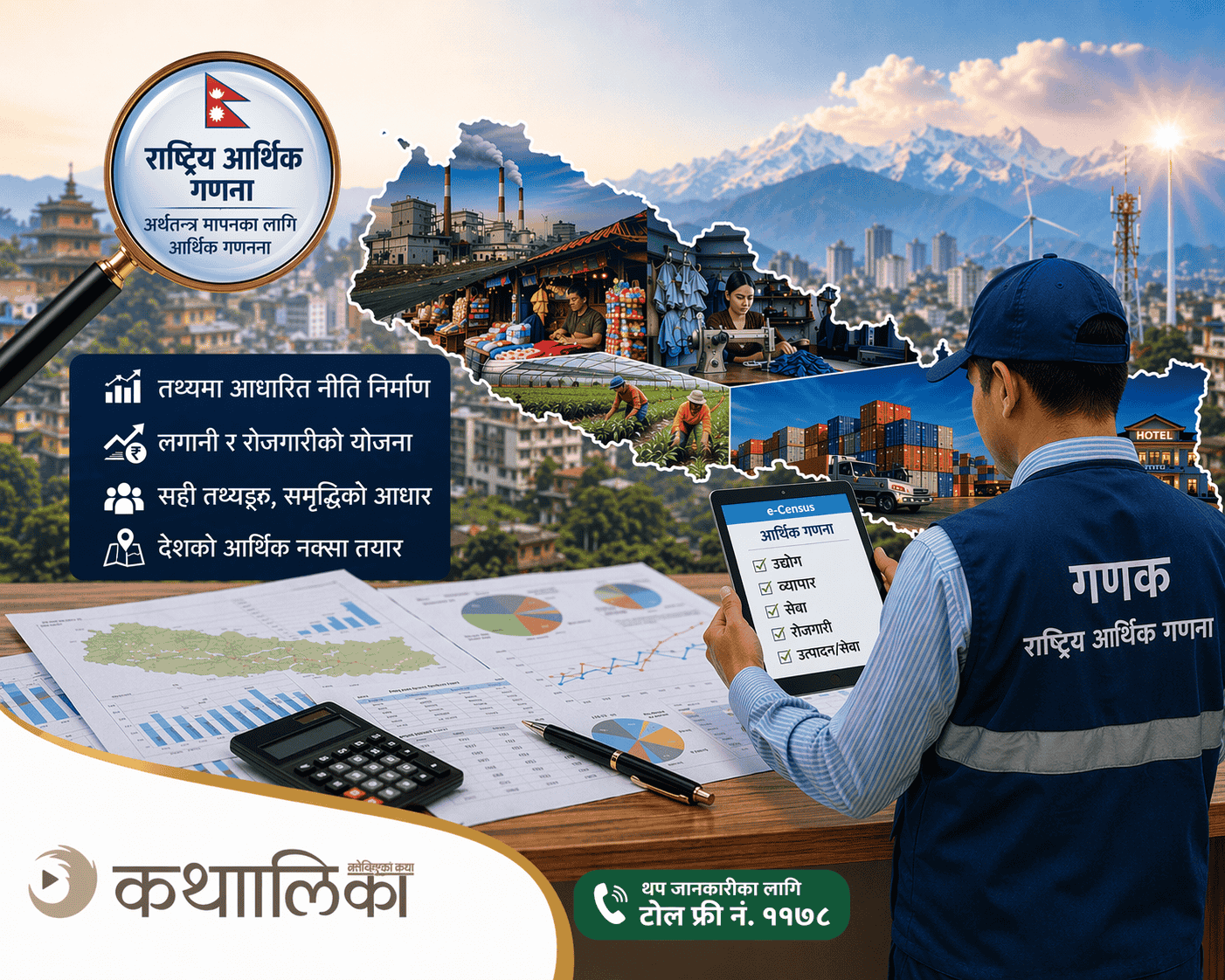  आर्थिक गणना: अर्थतन्त्रको ऐना, नीतिको आधार