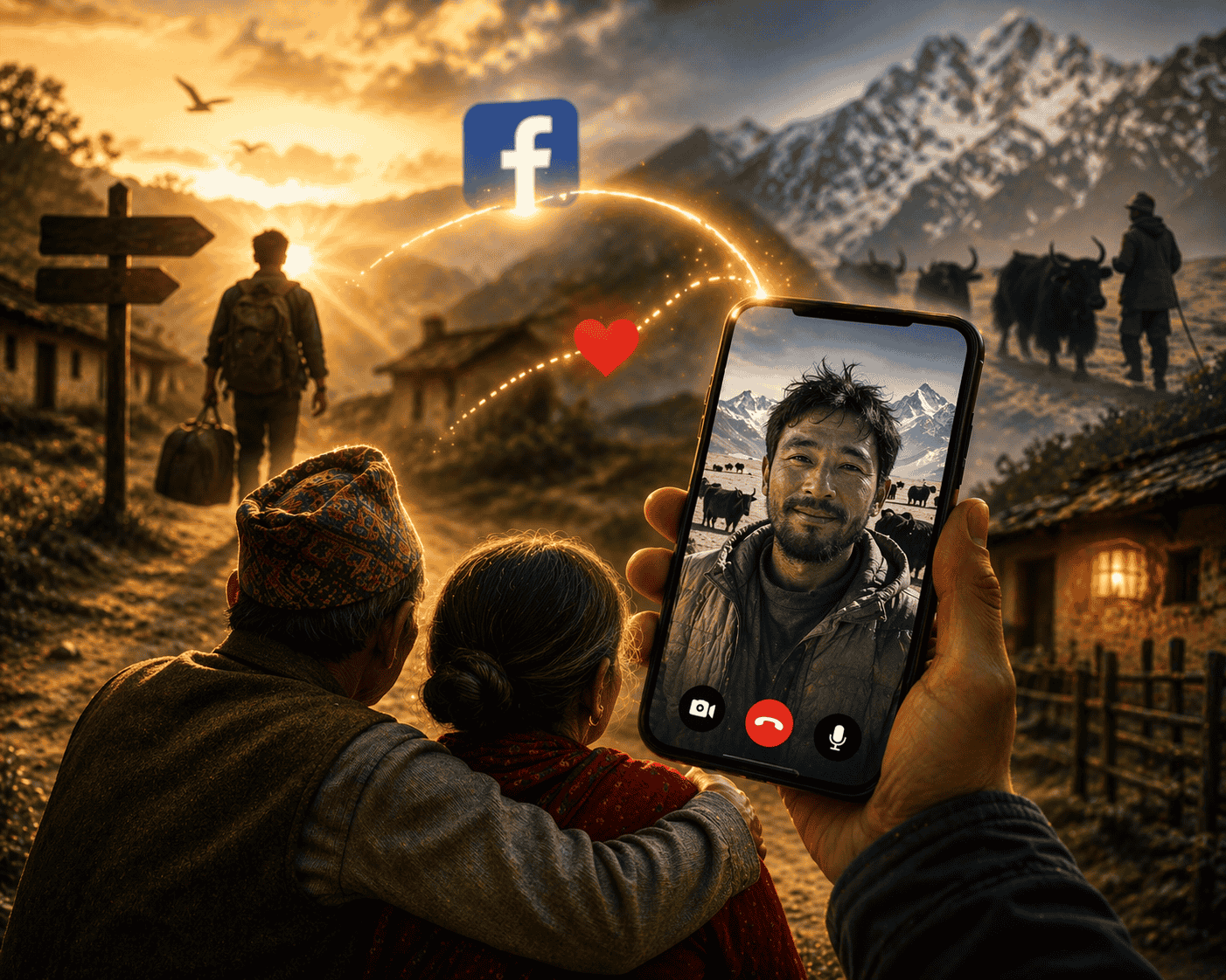  जब सम्पर्कविहिन सन्तान १८ वर्षमा फेसबुकमा देखिए…