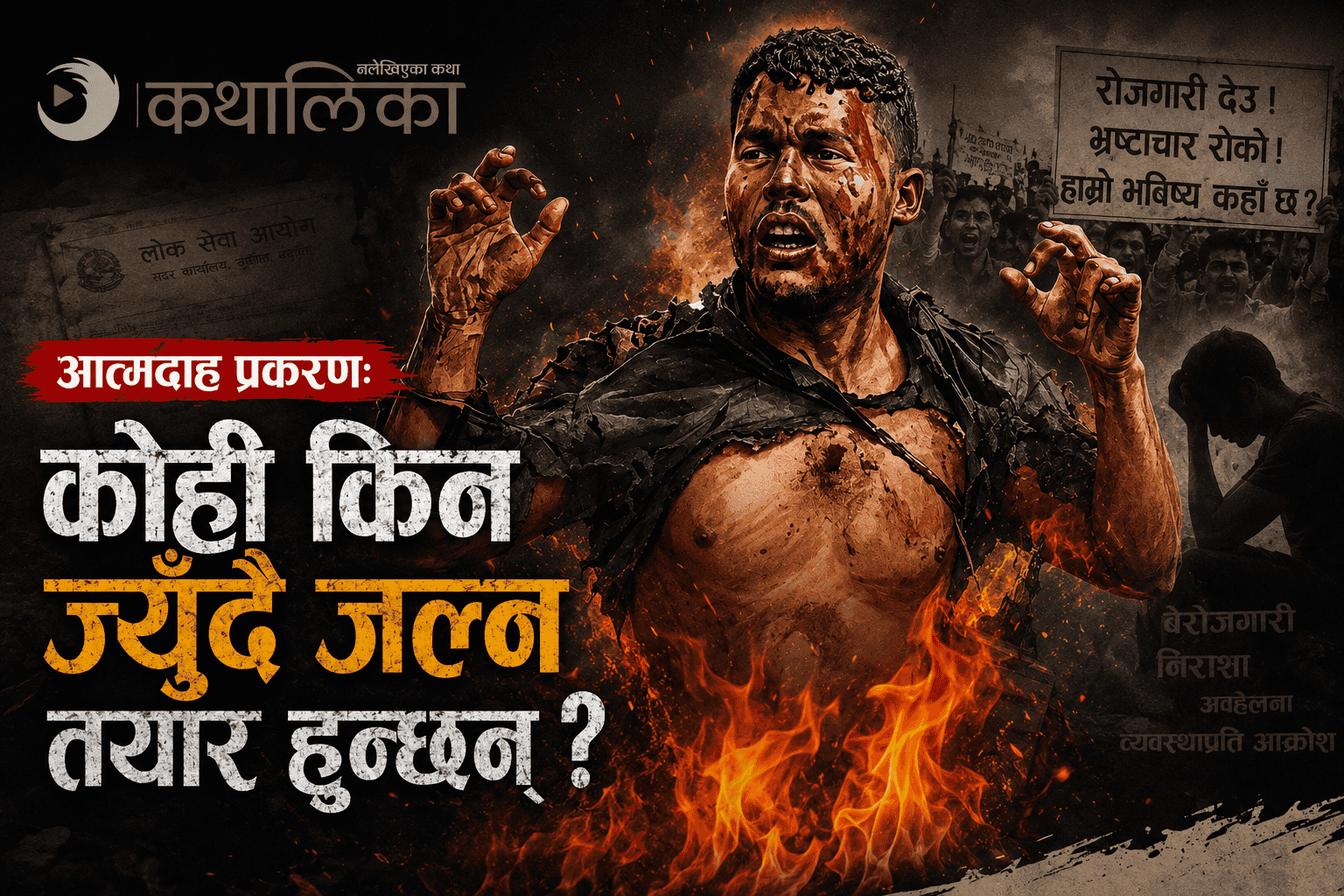  आत्मदाह प्रकरणः कोही किन ज्युँदै जल्न तयार हुन्छन् ?